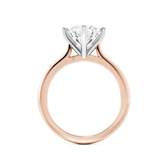 Birks Nordic Light Rose Gold Round Solitaire Diamond Engagement Ring image number 1