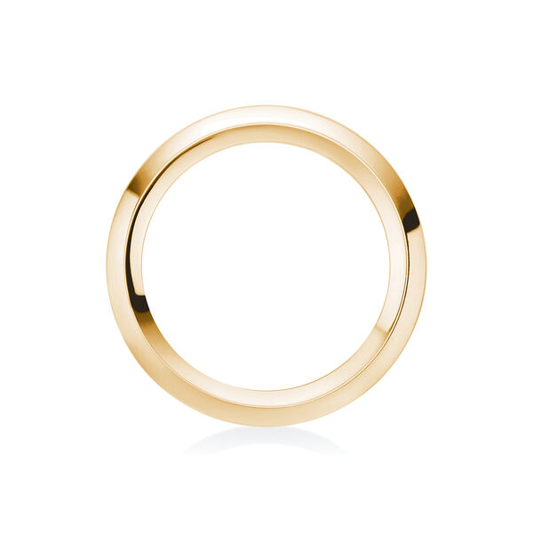 Alliance de 3 mm en or jaune