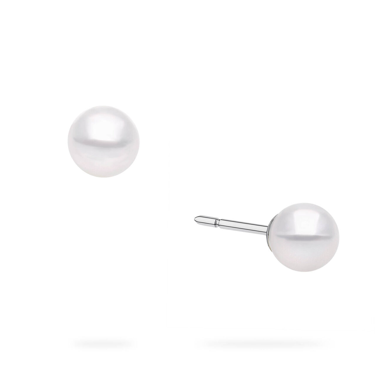 Birks Pearls Boucles d'oreilles en perles Akoya de 8 &agrave; 8,5 mm en or jaune image number 0