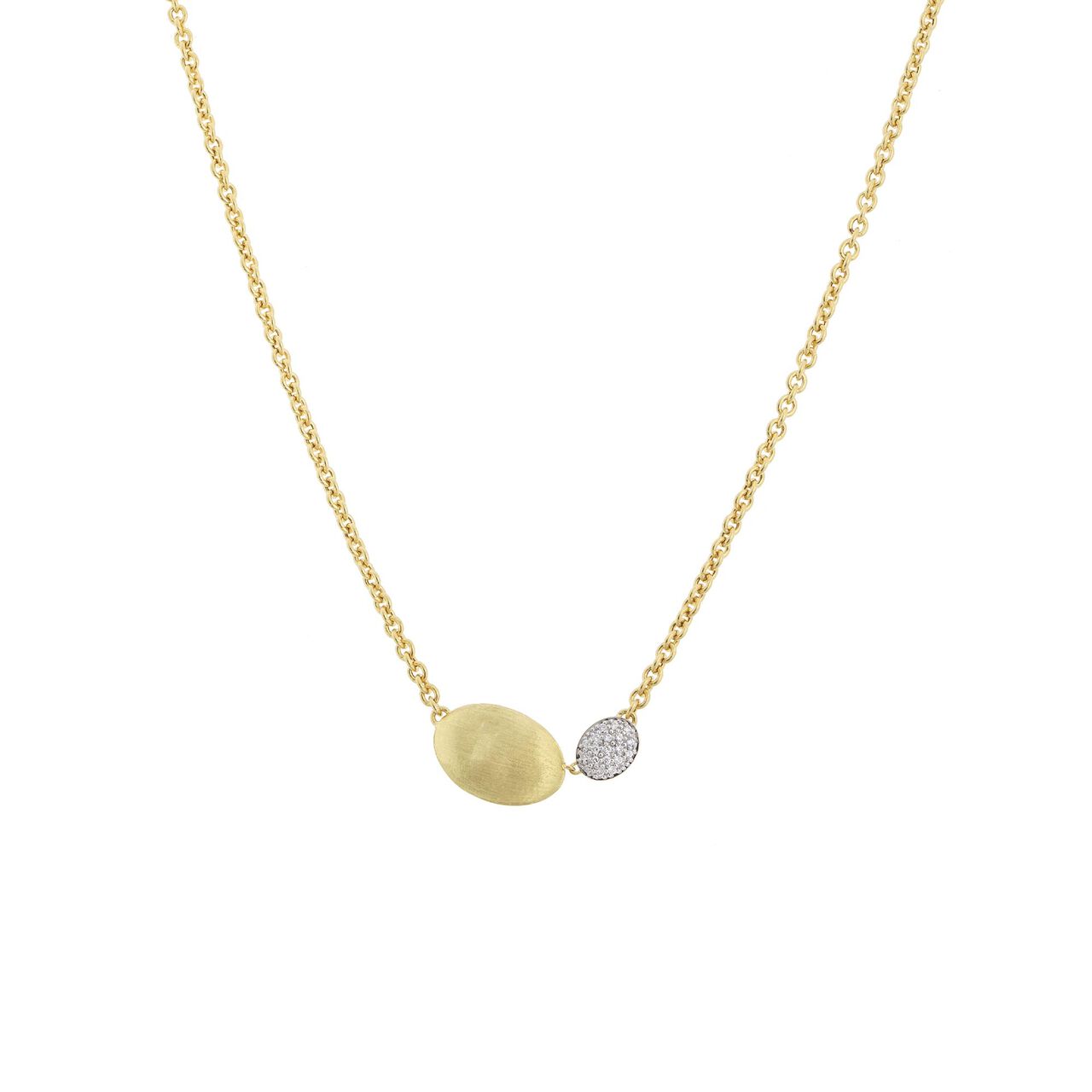 maison birks marco bicego siviglia grande yellow gold and diamond pendant cb2490 b yw image number 0