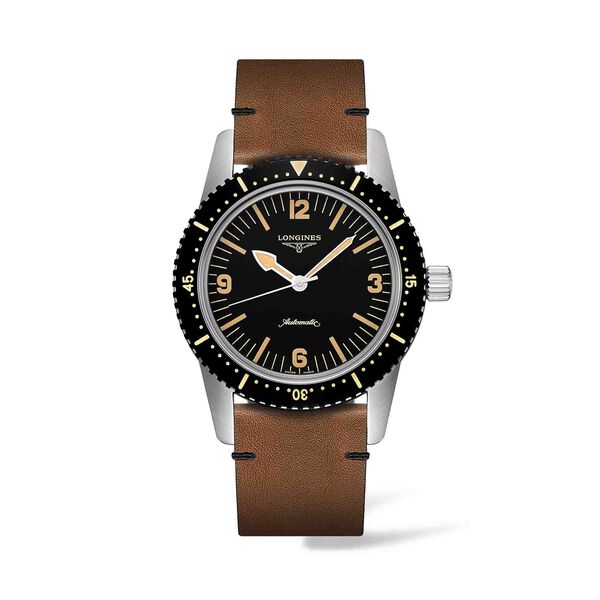 The Longines Skin Diver Watch 42 mm automatique en acier inoxydable