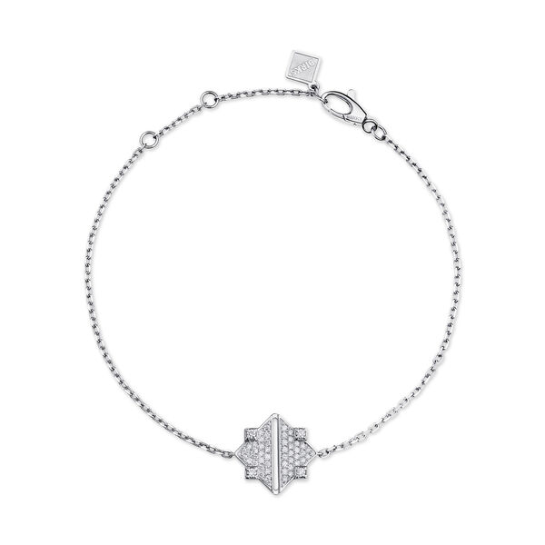 White Gold and Diamond Bracelet