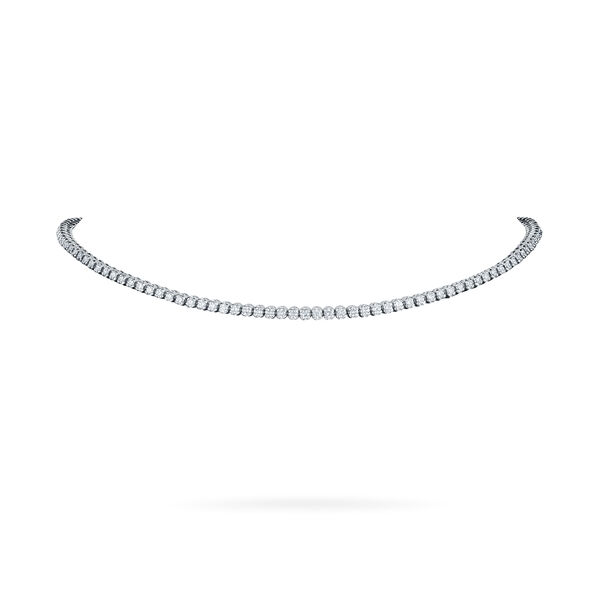 White Gold and Diamond Choker Necklace