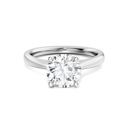 Birks 1879 Round Solitaire Diamond Engagement Ring image number 0