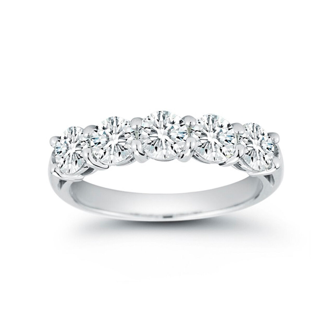Bijoux Birks Platinum And 1.60Ct Diamond Wedding Band image number 0