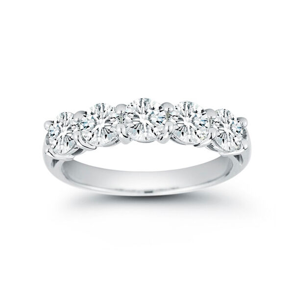 Platinum and 1.60ct Diamond Wedding Band