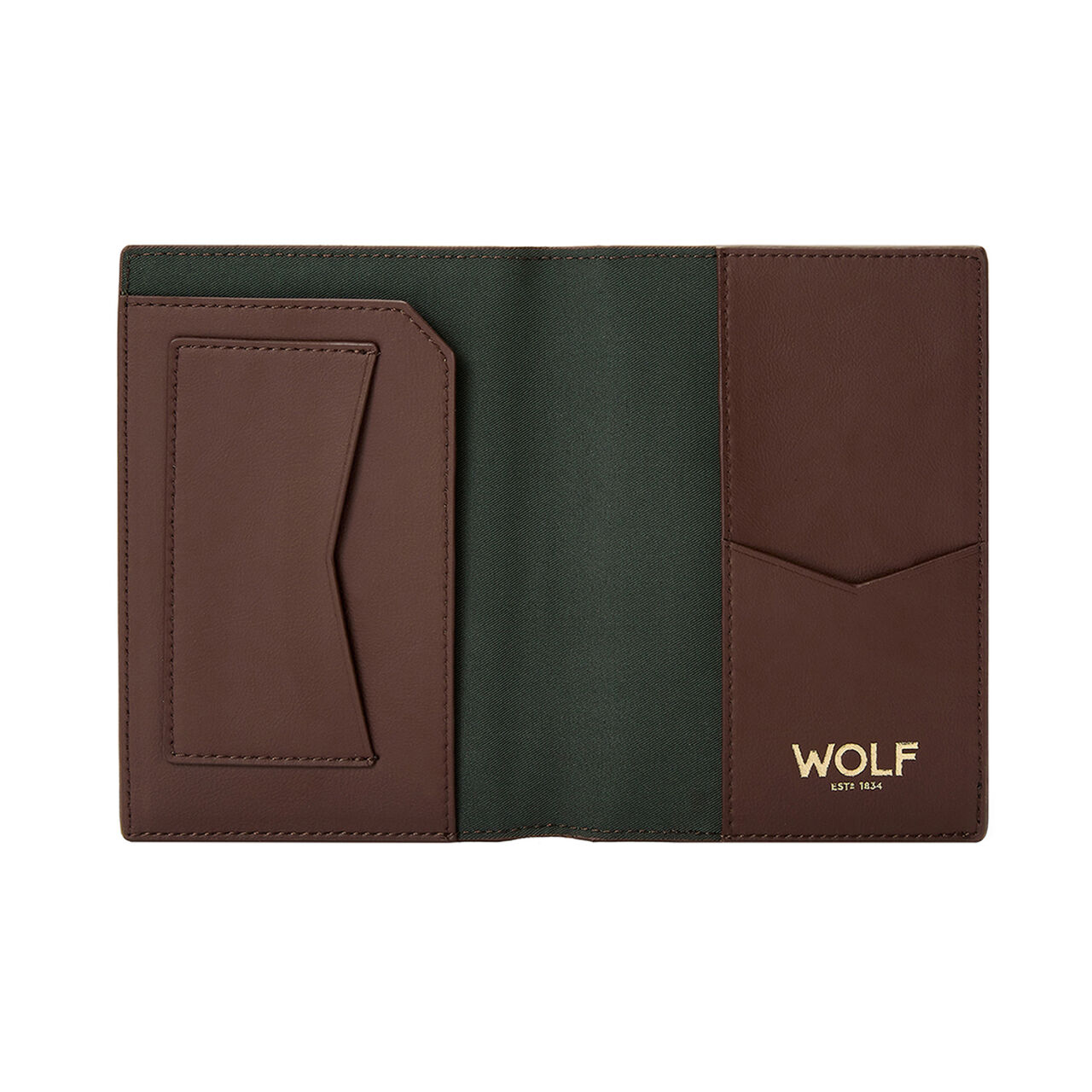 WOLF Signature Brown Passport Holder 776633 image number 1