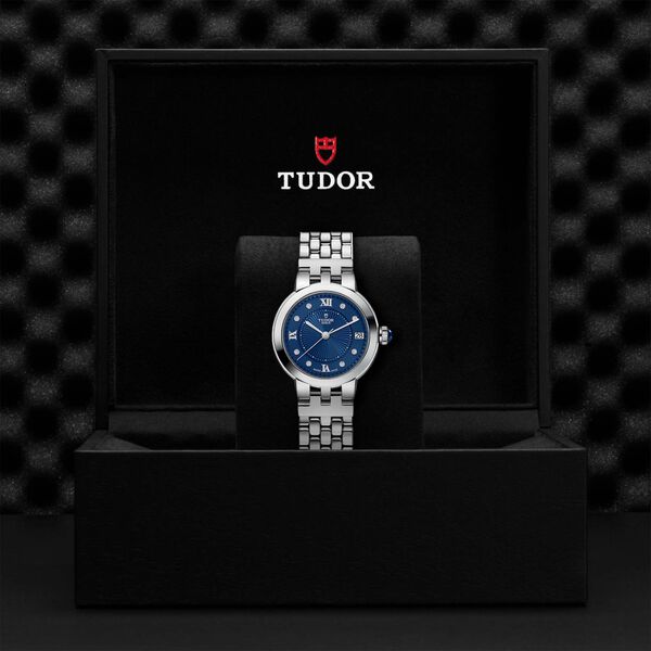 Clair de Rose Automatic 34 mm Stainless Steel and Diamond