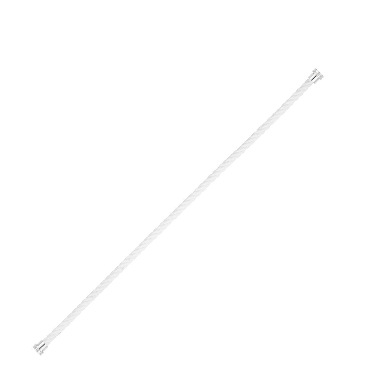 Fred Stainless Steel Medium White Cable 6B0252 image number 0
