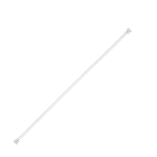Fred Stainless Steel Medium White Cable 6B0252 image number 0
