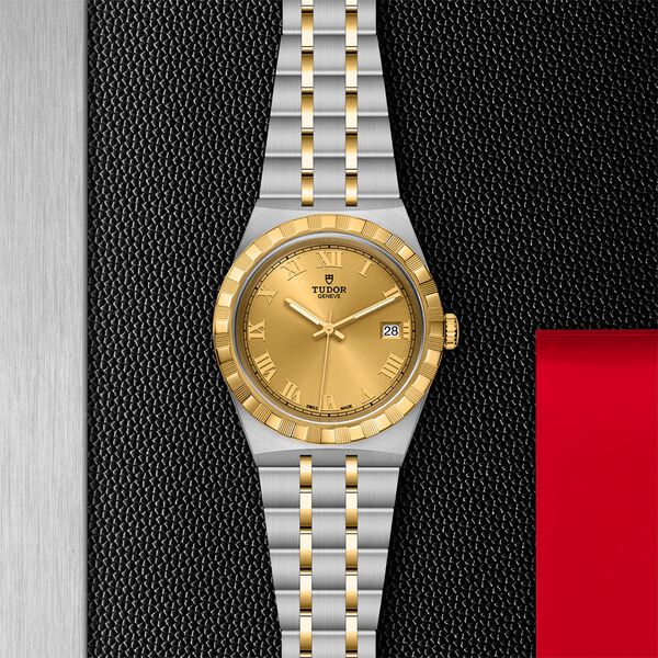 TUDOR Royal Automatic 38 mm Yellow Gold and Stainless Steel