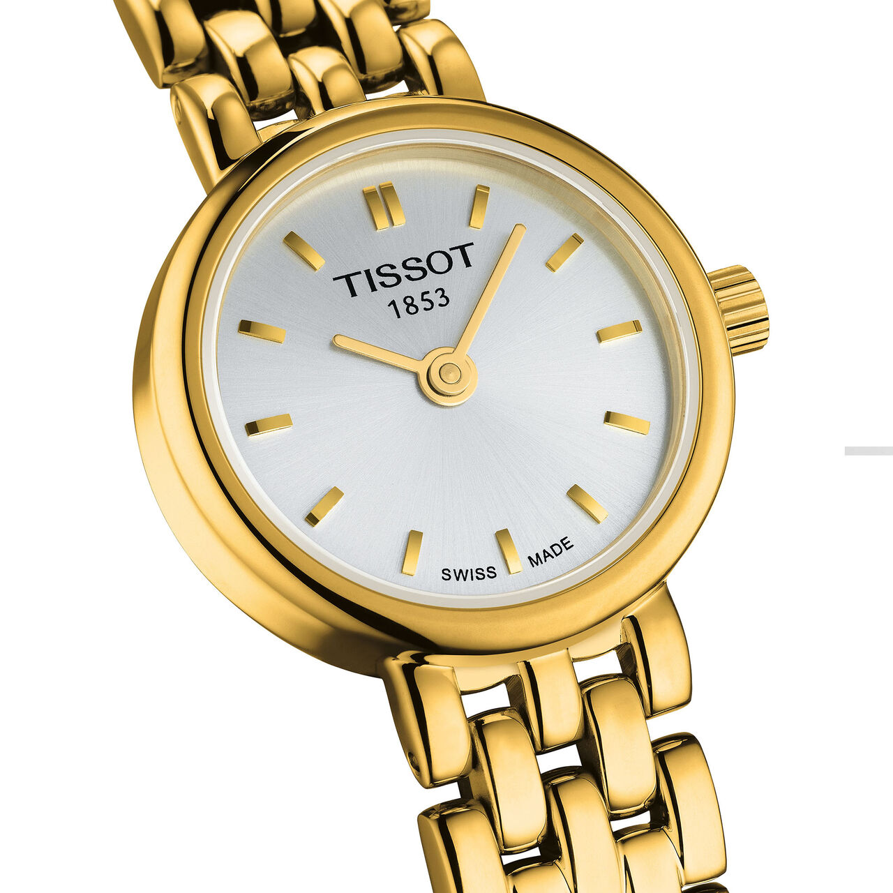 Tissot Lovely Quartz 19 mm Stainless Steel and Yellow Gold PVD &ndash; T0580093303100 image number 1