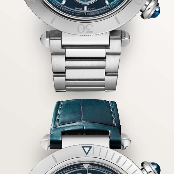 Pasha de Cartier Automatic Chronograph 41 mm Stainless Steel