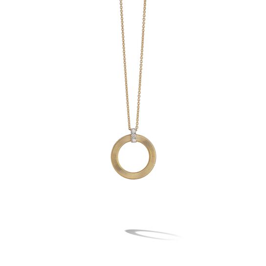 Marco Bicego Masai White And Yellow Gold Diamond Necklace image number 0