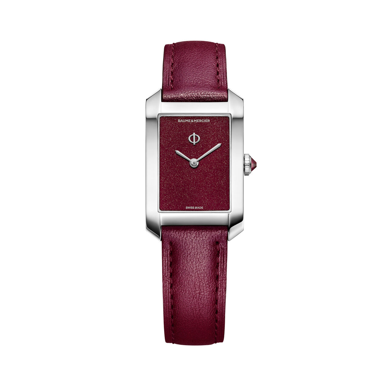 Baume & Mercier M0A10673 Hampton Quartz 35 X 22 mm Stainless Steel Front image number 0