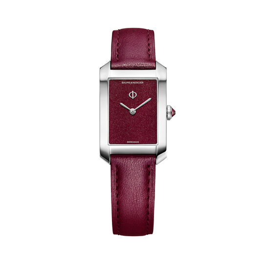 Baume & Mercier M0A10673 Hampton Quartz 35 X 22 mm Stainless Steel Front image number 0