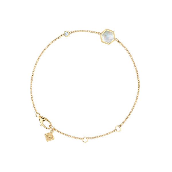 Bracelet avec nacre de perle
