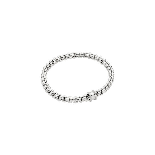 FOPE Eka Medium Flex'it Yellow White Gold and Diamond Bracelet image number 0