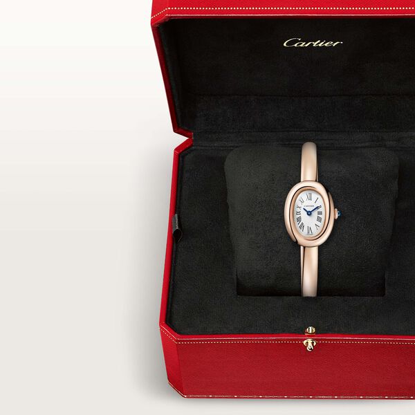 Baignoire 25 X 19 mm quartz en or rose, mini modèle