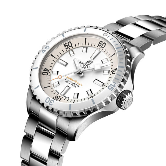 Breitling Superocean Automatic 36 Steel - White image number 1