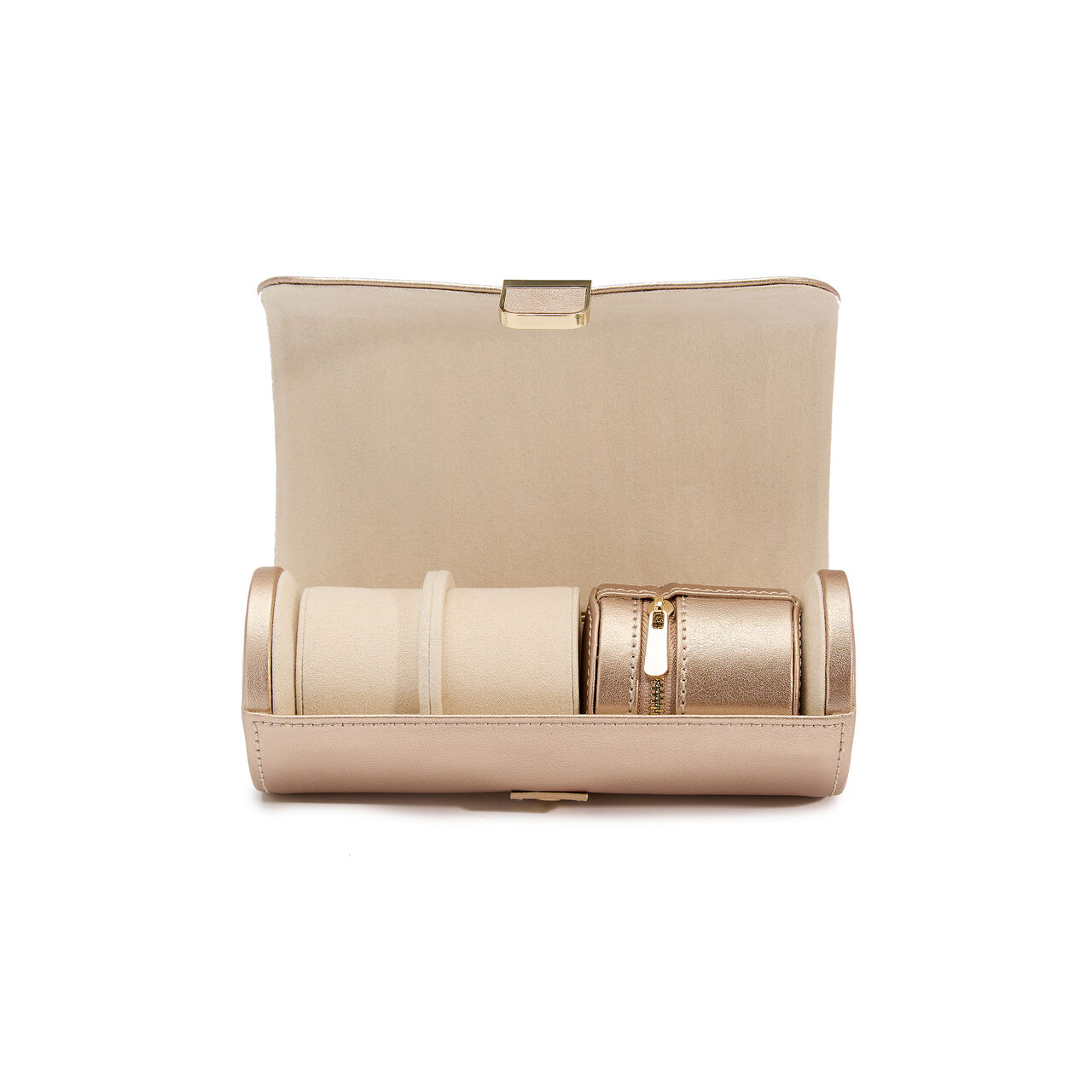 Palermo Rose Gold Jewellery Pouch image number 1