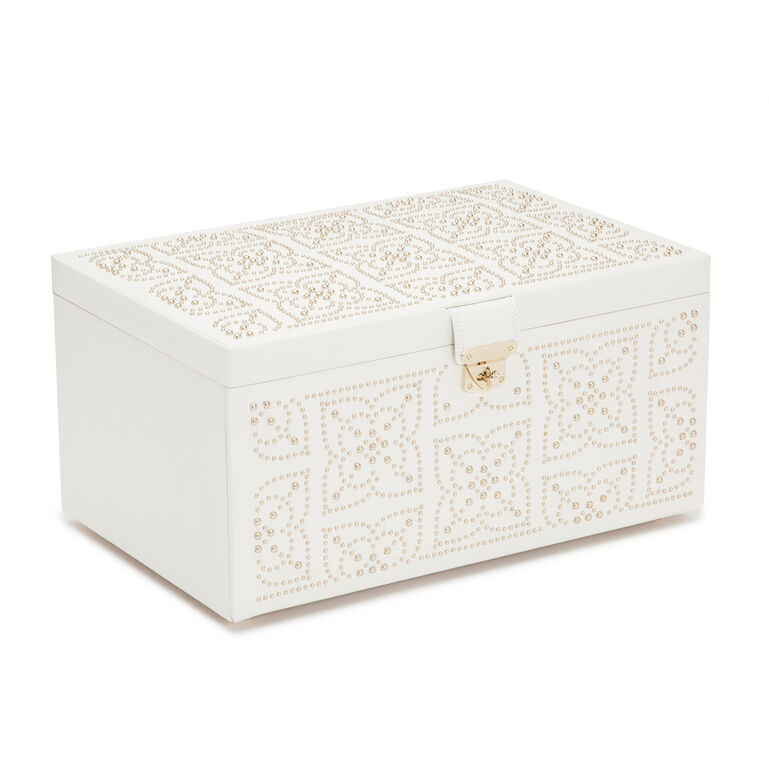 Marrakesh Cream Large Jewellery Box