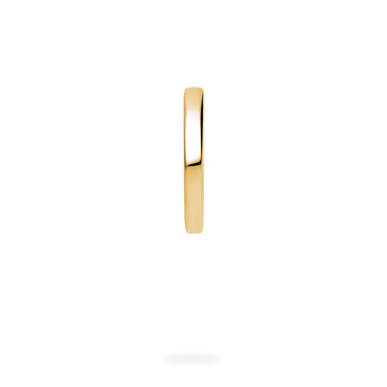 Birks Essentiels Boucle d&rsquo;oreille anneau simple pour homme en or jaune image number 2