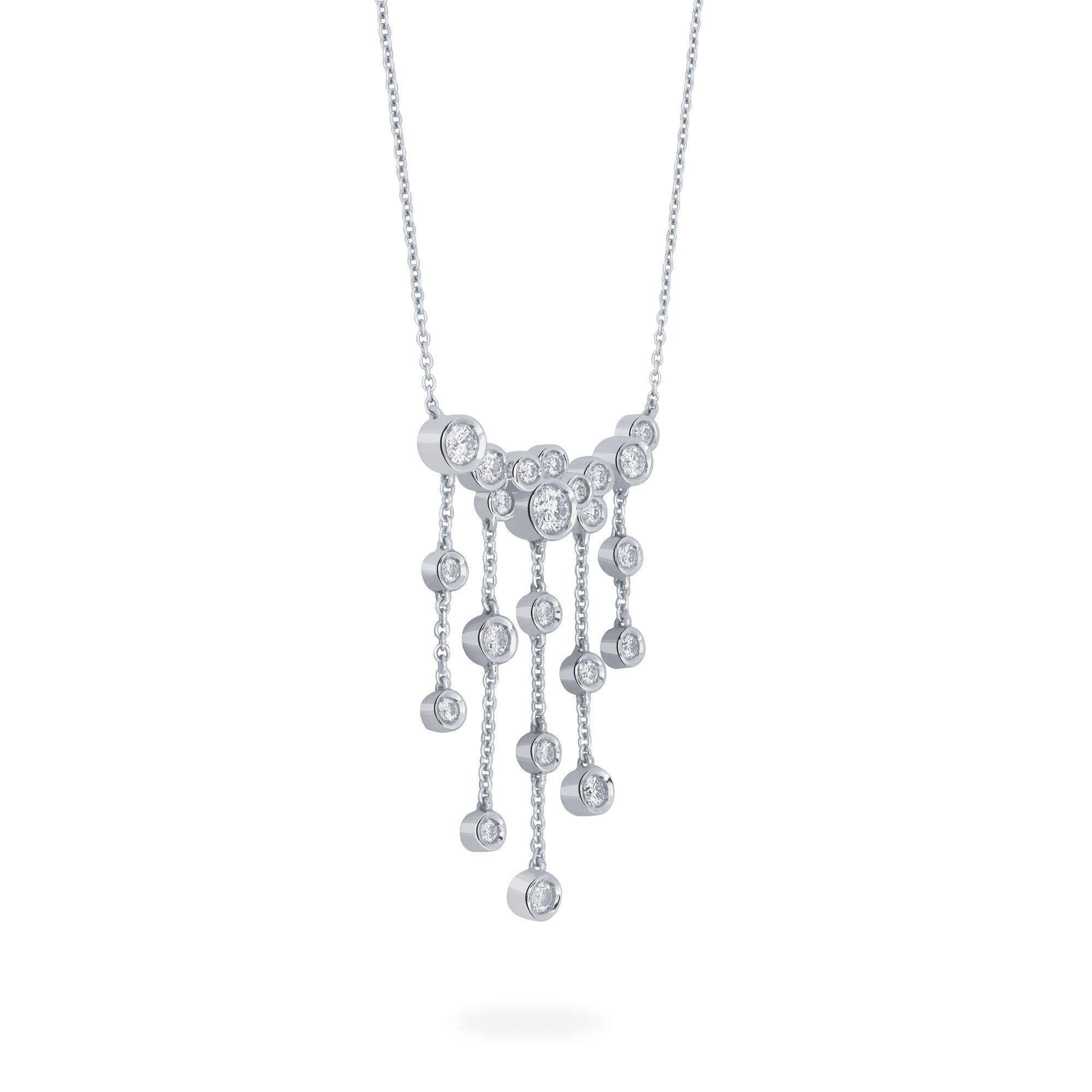 Drop diamond clearance pendant