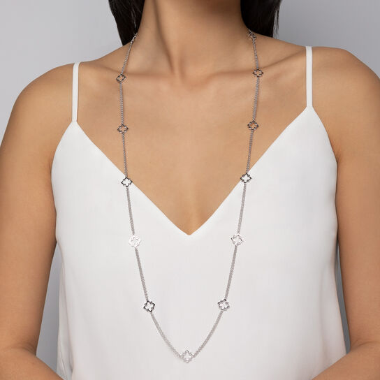 Birks Muse Monogram Necklace image number 1
