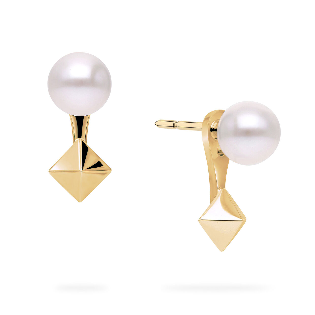 Birks Rock & Pearl Clous d'oreilles en or jaune avec perles image number 0