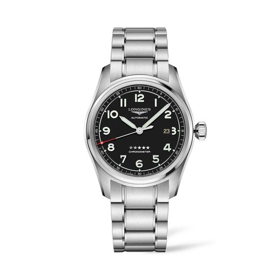 maison birks longines longines spirit automatic steel 42mm l38114539 image number 0