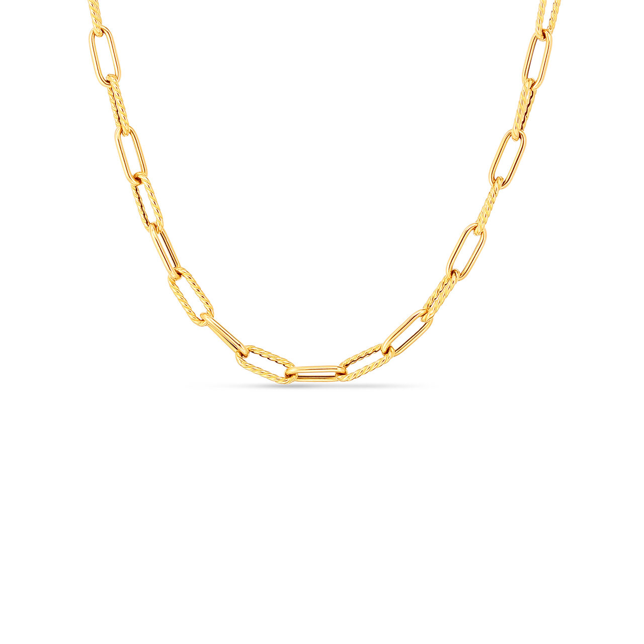 Roberto Coin Yellow Gold Chain Necklace 5310168AY image number 0