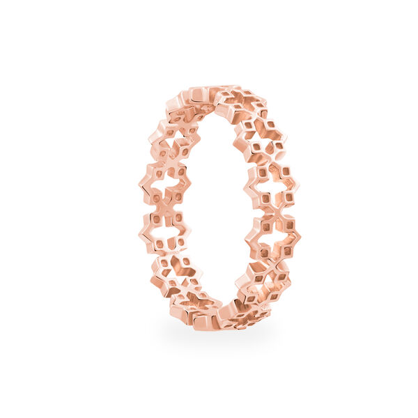 Stackable Rose Gold Muse Ring