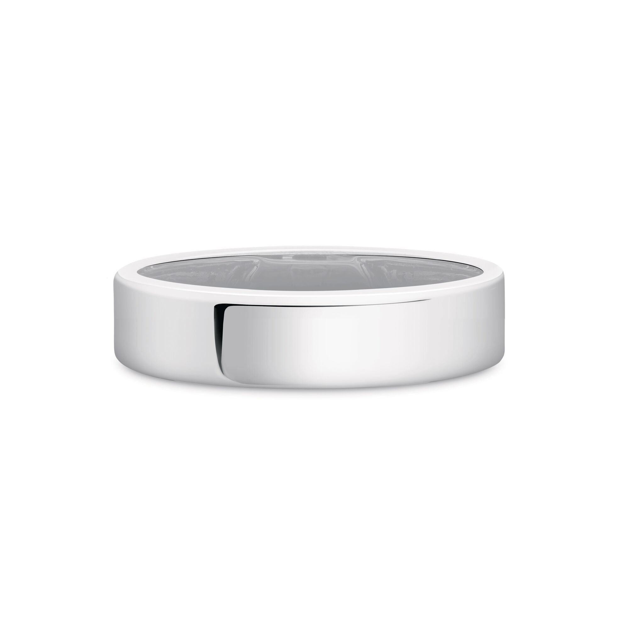 Plain sterling silver band on sale