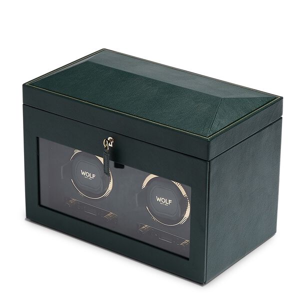 Remontoir de montre British Racing 2 pièces vert