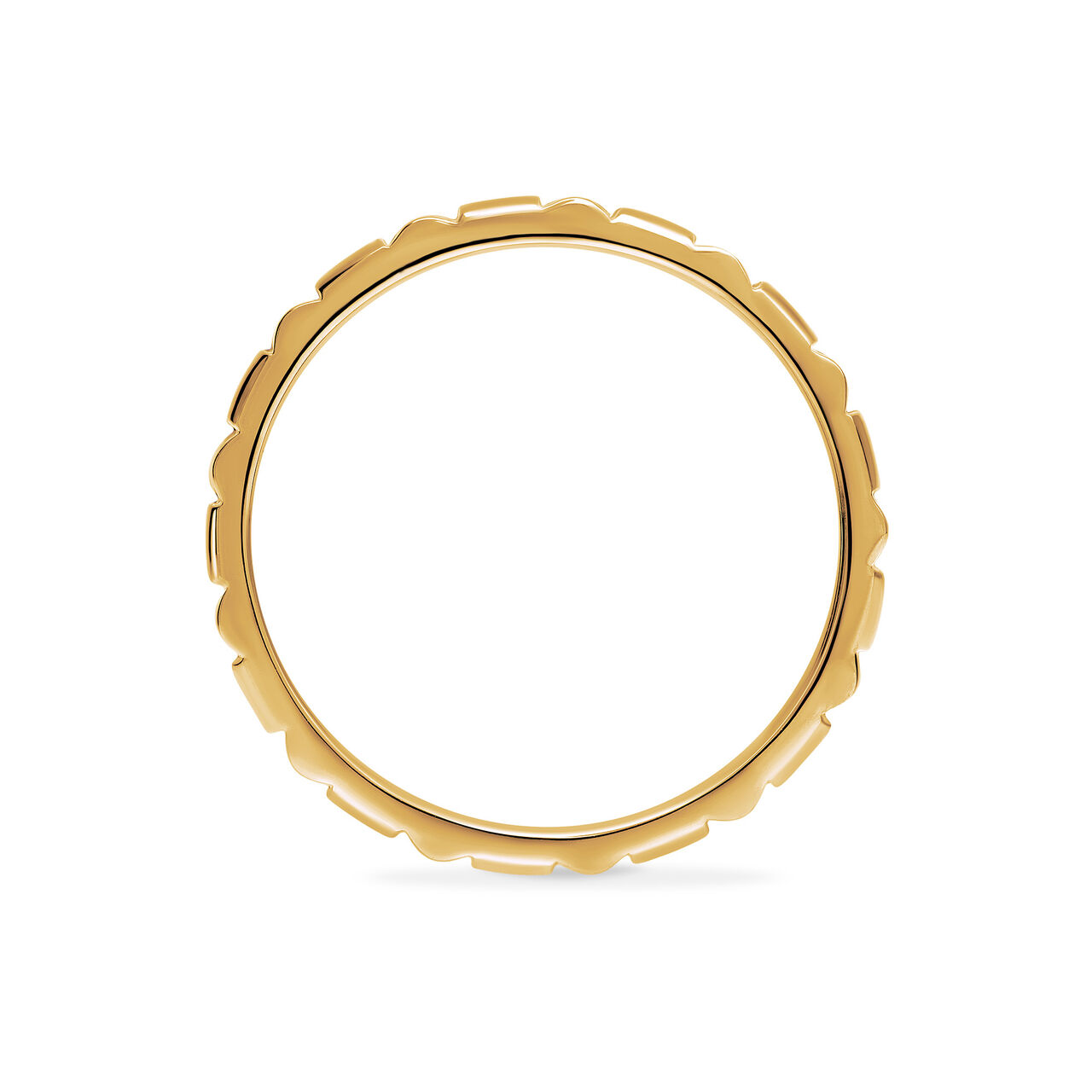 Birks Essentials Yellow Gold Men's Woven Ring image number 3