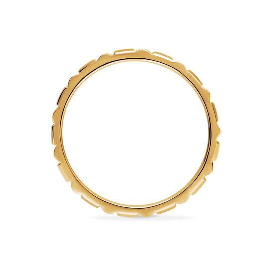 Birks Essentials Yellow Gold Men's Woven Ring image number 3
