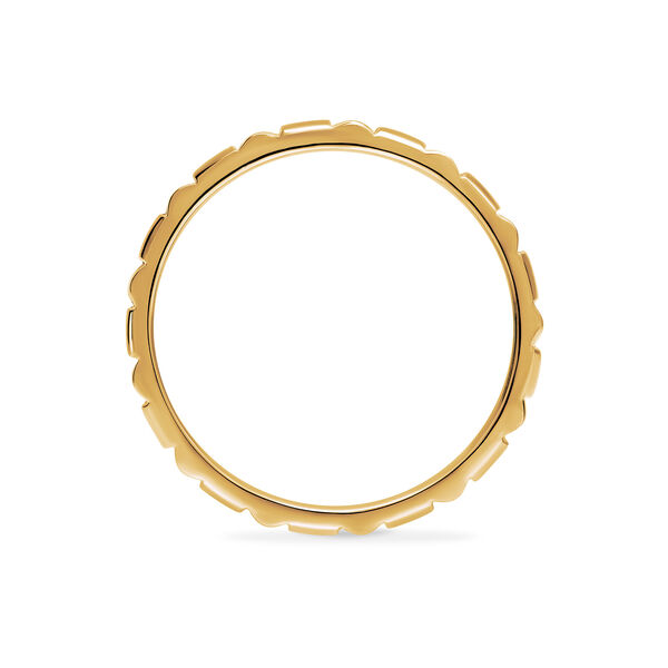 Yellow Gold Men's Woven Ring