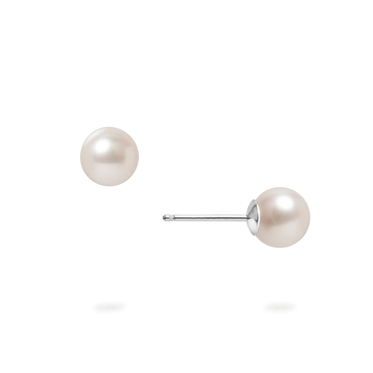 Maison Birks Boucles d'oreilles en perles d'eau douce 6-7 mm image number 0