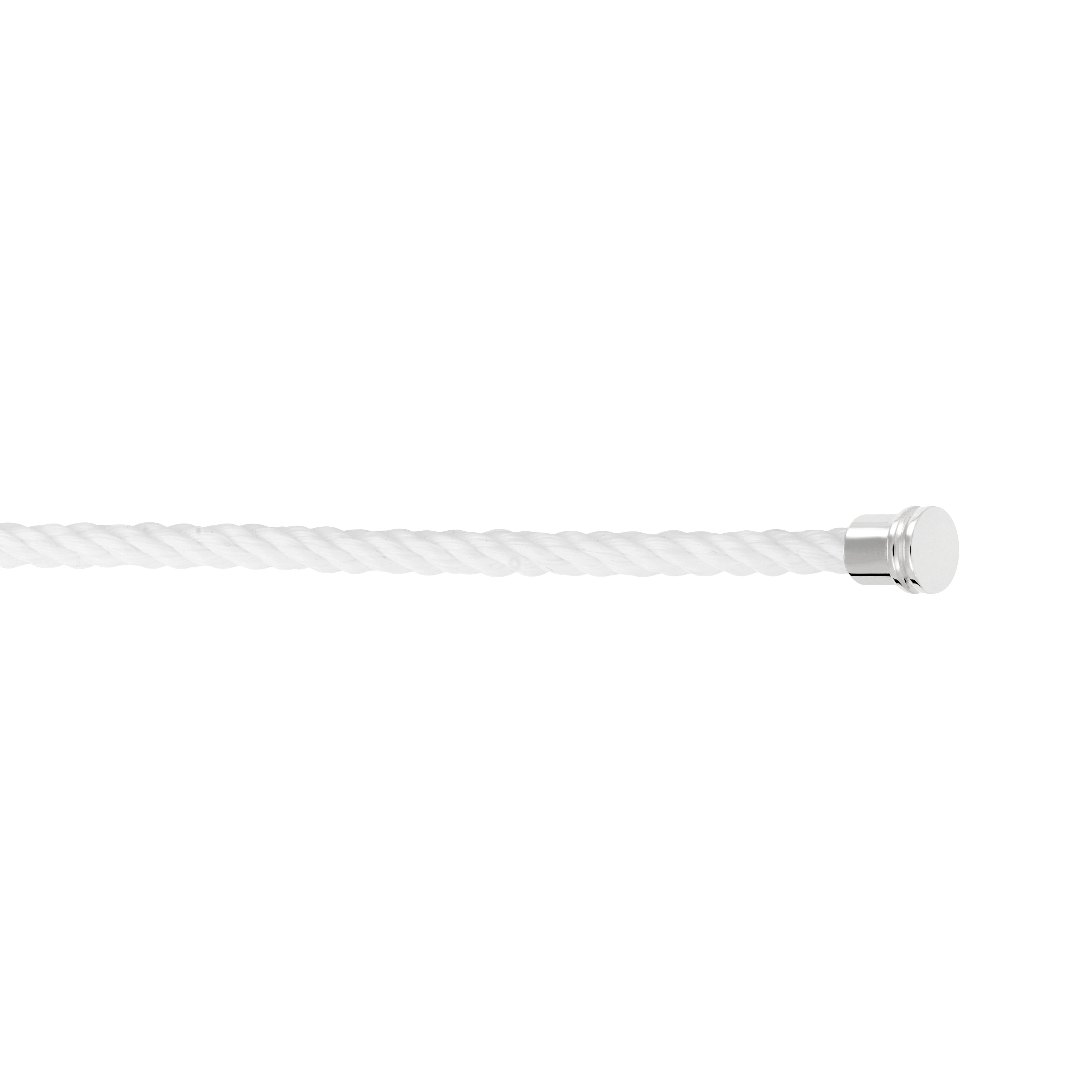 Stainless Steel Medium White Cable