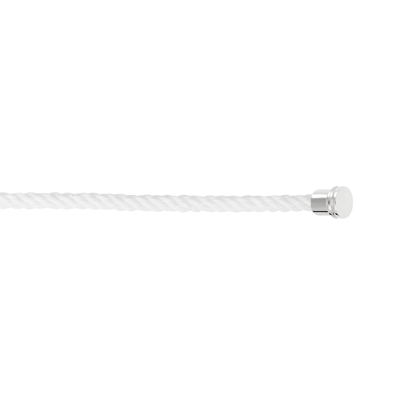 Fred Stainless Steel Medium White Cable 6B0252 Cable image number 1