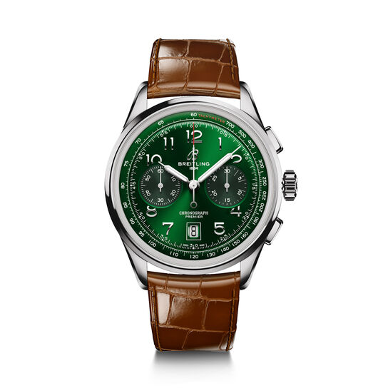 Breitling Premier BO1 Chronograph Automatic 42 mm SS AB0145371L1P1 Front image number 0
