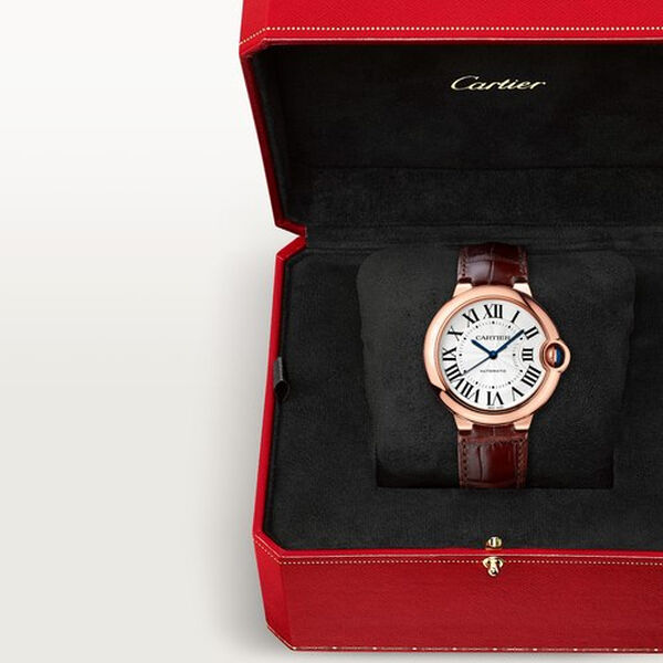 Ballon Bleu de Cartier 36 mm automatique en or rose