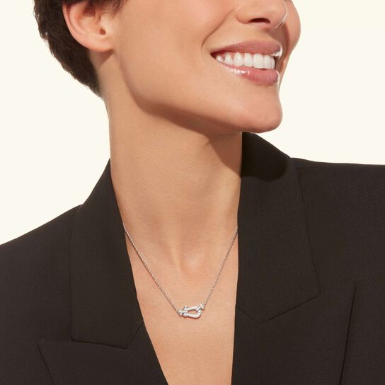 White Gold and Diamond Pavé Pendant, Details image number 1