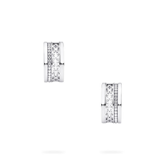 Front view of Birks Dare to Dream sterling silver earrings image number 0