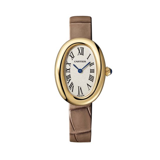 Baignoire Small Quartz 31 x 23 mm Yellow Gold image number 0
