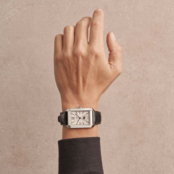 Hampton Automatic Dual Time 48 X 31 mm Stainless Steel