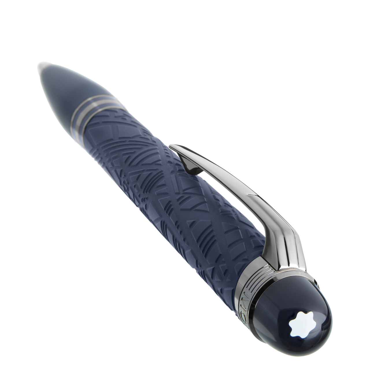 MONTBLANC Men S Starwalker Spaceblue Resin Ballpoint Pen