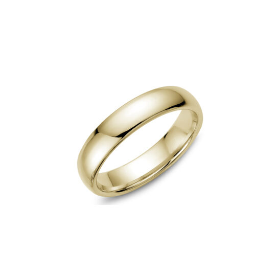 6 mm Wedding Band Yellow Gold Angle image number 1