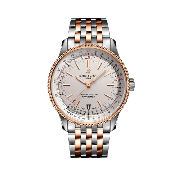 Navitimer automatique 38 acier et or 18kt - bracelet 2 tons